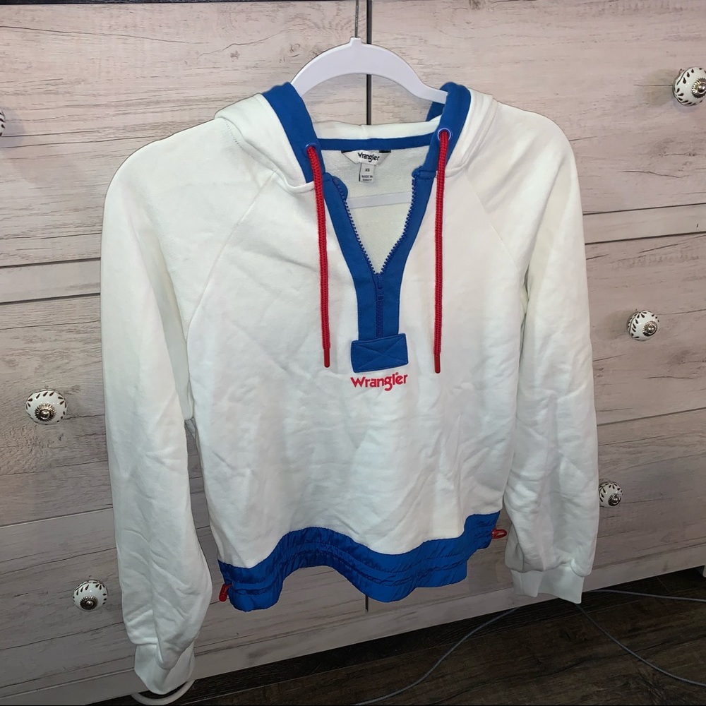 Wrangler half zip hoodie